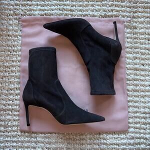 Stuart Weitzman 85 stretch bootie Sz 6.5B